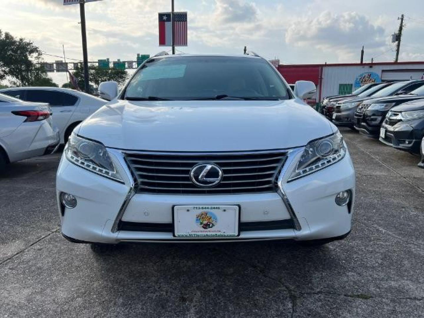 2014 Starfire Pearl /BLACK Lexus RX 350 FWD (JTJZK1BAXE2) with an 3.5L V6 DOHC 24V engine, 5-Speed Automatic transmission, located at 7935 Gulf Freeway, Houston, 77017, (832) 266-1645, 29.684393, -95.275665 - Photo#1