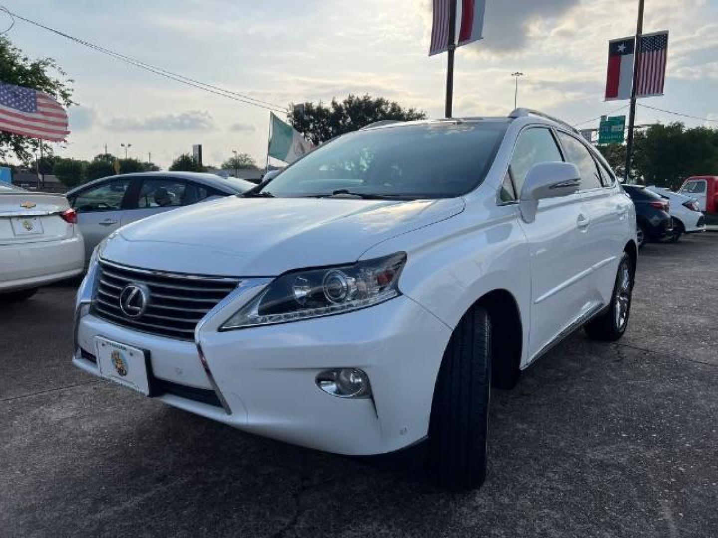 2014 Starfire Pearl /BLACK Lexus RX 350 FWD (JTJZK1BAXE2) with an 3.5L V6 DOHC 24V engine, 5-Speed Automatic transmission, located at 7935 Gulf Freeway, Houston, 77017, (832) 266-1645, 29.684393, -95.275665 - Photo#2