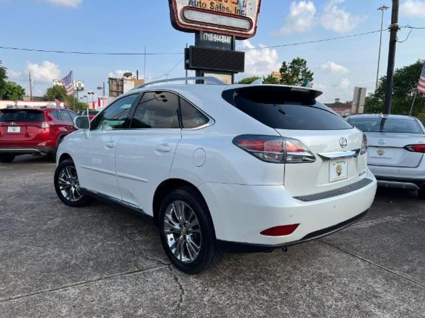 2014 Starfire Pearl /BLACK Lexus RX 350 FWD (JTJZK1BAXE2) with an 3.5L V6 DOHC 24V engine, 5-Speed Automatic transmission, located at 7935 Gulf Freeway, Houston, 77017, (832) 266-1645, 29.684393, -95.275665 - Photo#4