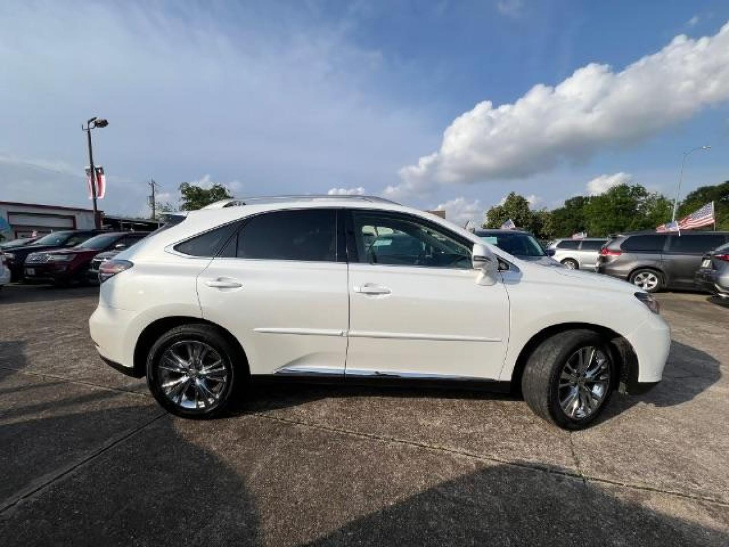 2014 Starfire Pearl /BLACK Lexus RX 350 FWD (JTJZK1BAXE2) with an 3.5L V6 DOHC 24V engine, 5-Speed Automatic transmission, located at 7935 Gulf Freeway, Houston, 77017, (832) 266-1645, 29.684393, -95.275665 - Photo#7