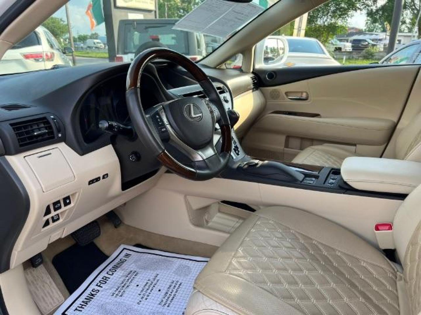 2014 Starfire Pearl /BLACK Lexus RX 350 FWD (JTJZK1BAXE2) with an 3.5L V6 DOHC 24V engine, 5-Speed Automatic transmission, located at 7935 Gulf Freeway, Houston, 77017, (832) 266-1645, 29.684393, -95.275665 - Photo#8