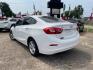 2018 Summit White Chevrolet Cruze LT Auto (1G1BE5SM0J7) with an 1.4L I-4 gasoline direct injection engine, located at 7935 Gulf Freeway, Houston, 77017, (832) 266-1645, 29.684393, -95.275665 - Photo#4
