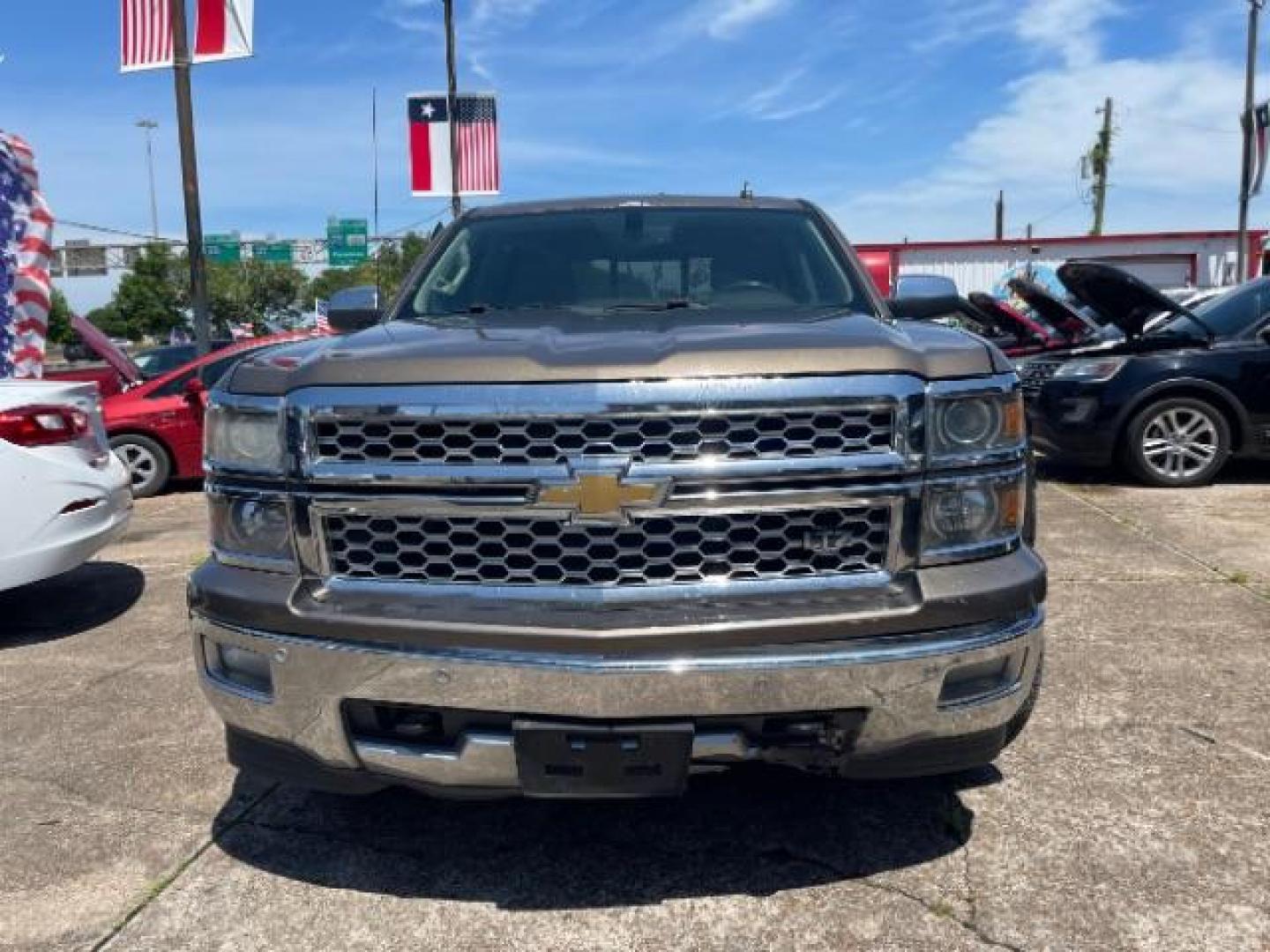 2014 Brownstone Metallic Chevrolet Silverado 1500 1LZ (3GCUKSEC3EG) , located at 7935 Gulf Freeway, Houston, 77017, (832) 266-1645, 29.684393, -95.275665 - Photo#1