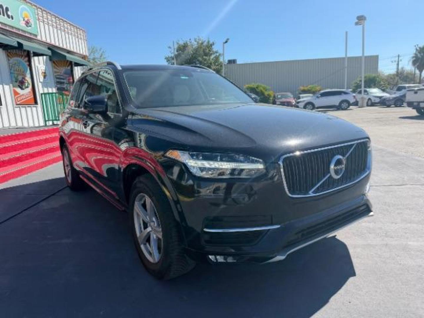 2017 Onyx Black Metallic /Charcoal Volvo XC90 T5 Momentum (YV4102KK8H1) with an Drive-E 2L I-4 gasoline direct injection engine, located at 4545 Spencer Hwy., Pasadena, 77504, (832) 266-1645, 29.666037, -95.173775 - Photo#2
