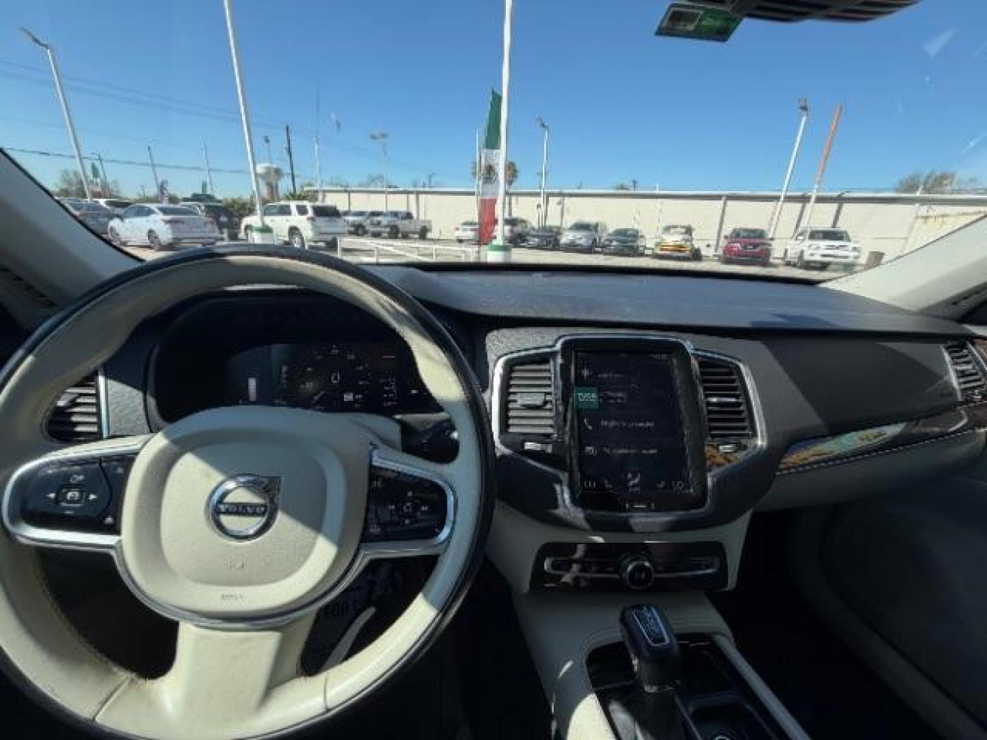 2017 Onyx Black Metallic /Charcoal Volvo XC90 T5 Momentum (YV4102KK8H1) with an Drive-E 2L I-4 gasoline direct injection engine, located at 4545 Spencer Hwy., Pasadena, 77504, (832) 266-1645, 29.666037, -95.173775 - Photo#12