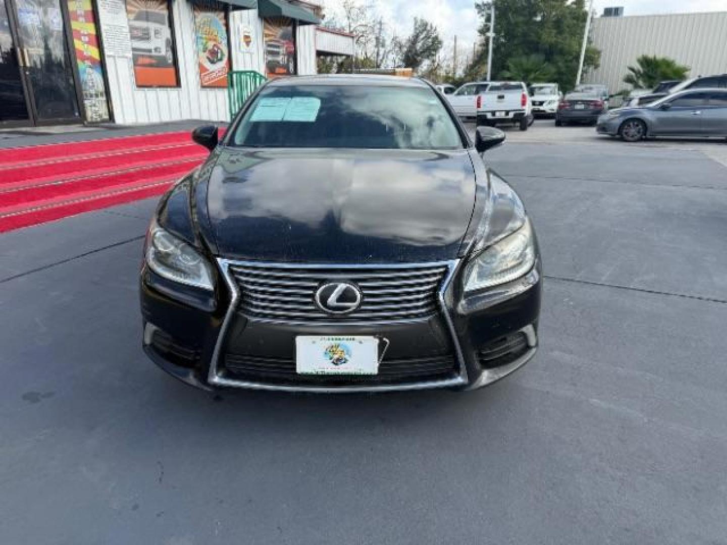 2014 BLACK /BLACK Lexus LS 460 LS460 (JTHBL5EFXE5) , located at 4545 Spencer Hwy., Pasadena, 77504, (832) 266-1645, 29.666037, -95.173775 - Photo#3