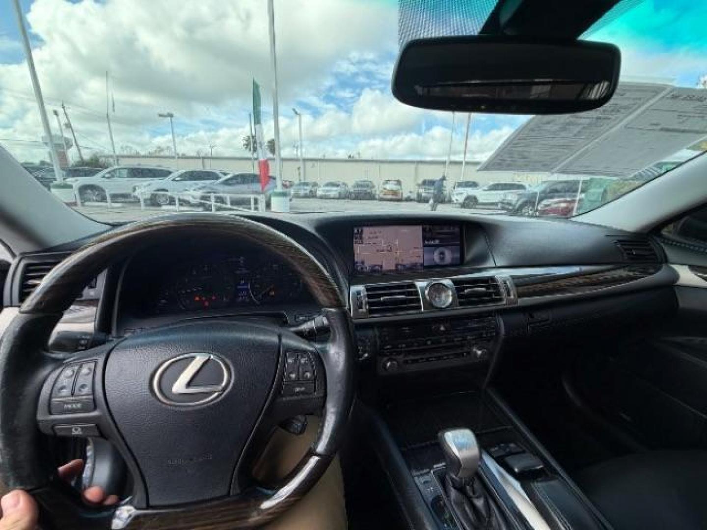 2014 BLACK /BLACK Lexus LS 460 LS460 (JTHBL5EFXE5) , located at 4545 Spencer Hwy., Pasadena, 77504, (832) 266-1645, 29.666037, -95.173775 - Photo#10