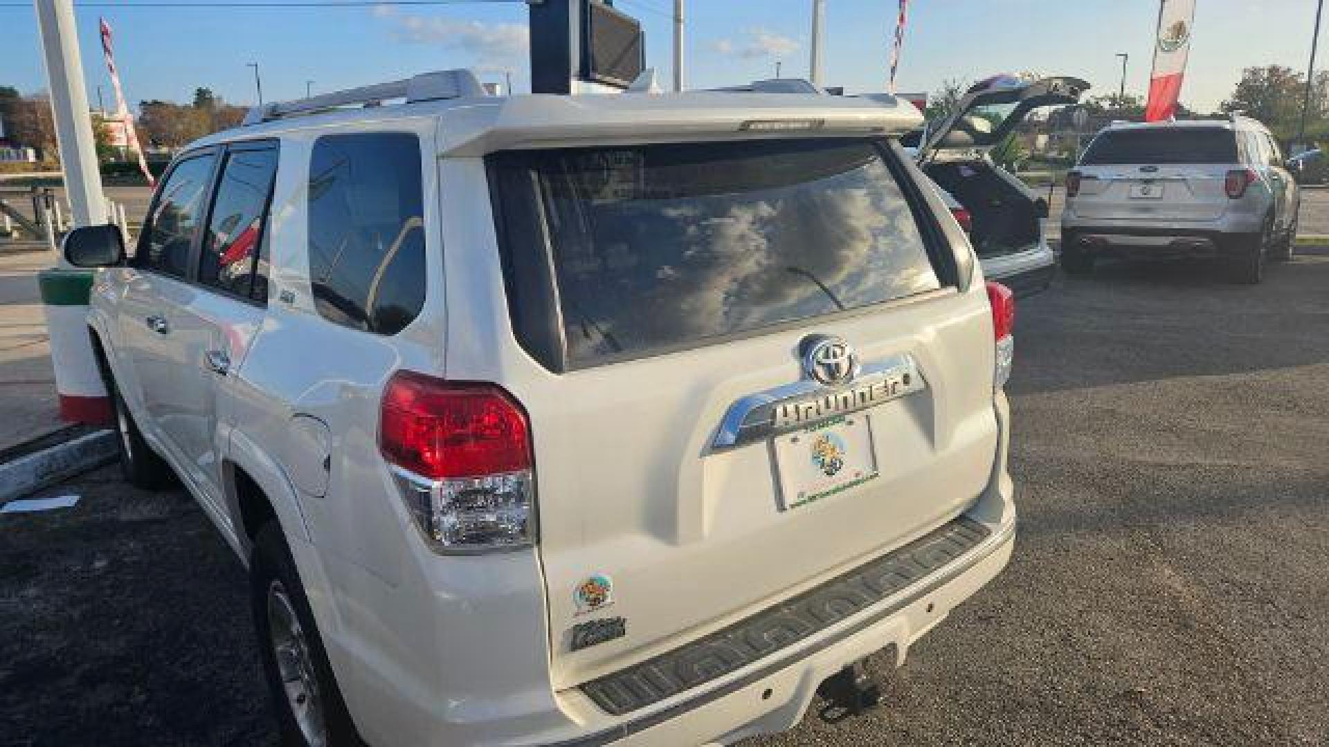 2010 Blizzard Pearl /Sand Beige Toyota 4Runner SR5 V6 | Limited V6 (JTEZU5JR5A5) with an 4L V-6 DOHC engine, located at 4545 Spencer Hwy., Pasadena, 77504, (832) 266-1645, 29.666037, -95.173775 - Photo#11