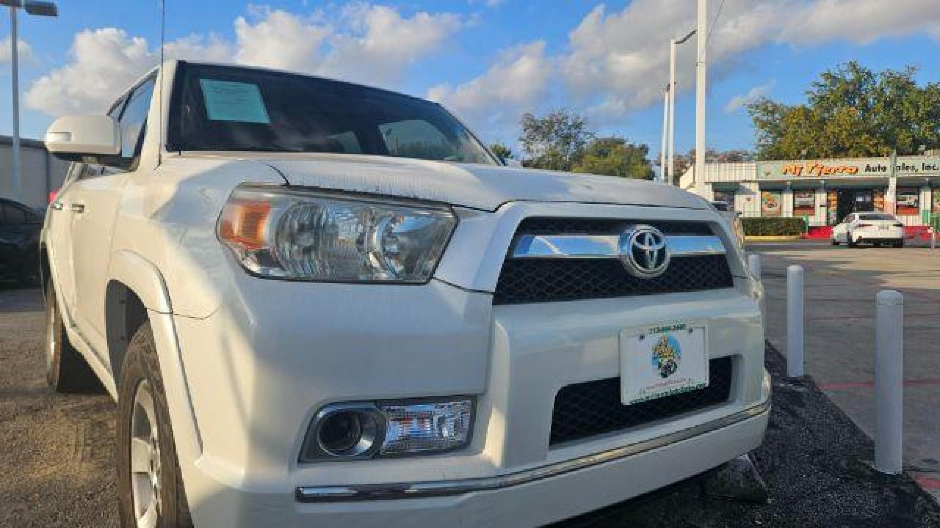 2010 Blizzard Pearl /Sand Beige Toyota 4Runner SR5 V6 | Limited V6 (JTEZU5JR5A5) with an 4L V-6 DOHC engine, located at 4545 Spencer Hwy., Pasadena, 77504, (832) 266-1645, 29.666037, -95.173775 - Photo#14