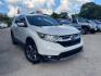 2019 Platinum White Pearl Honda CR-V EX-L (5J6RW1H89KA) with an 1.5L I-4 gasoline direct injection engine, located at 4545 Spencer Hwy., Pasadena, 77504, (832) 266-1645, 29.666037, -95.173775 - Photo#0