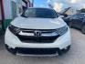 2019 Platinum White Pearl Honda CR-V EX-L (5J6RW1H89KA) with an 1.5L I-4 gasoline direct injection engine, located at 4545 Spencer Hwy., Pasadena, 77504, (832) 266-1645, 29.666037, -95.173775 - Photo#1