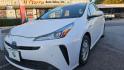 2020 Super White /Moonstone Toyota Prius LE (JTDKARFU1L3) with an 1.8L I-4 DOHC engine, located at 4545 Spencer Hwy., Pasadena, 77504, (832) 266-1645, 29.666037, -95.173775 - Photo#1
