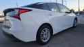 2020 Super White /Moonstone Toyota Prius LE (JTDKARFU1L3) with an 1.8L I-4 DOHC engine, located at 4545 Spencer Hwy., Pasadena, 77504, (832) 266-1645, 29.666037, -95.173775 - Photo#4