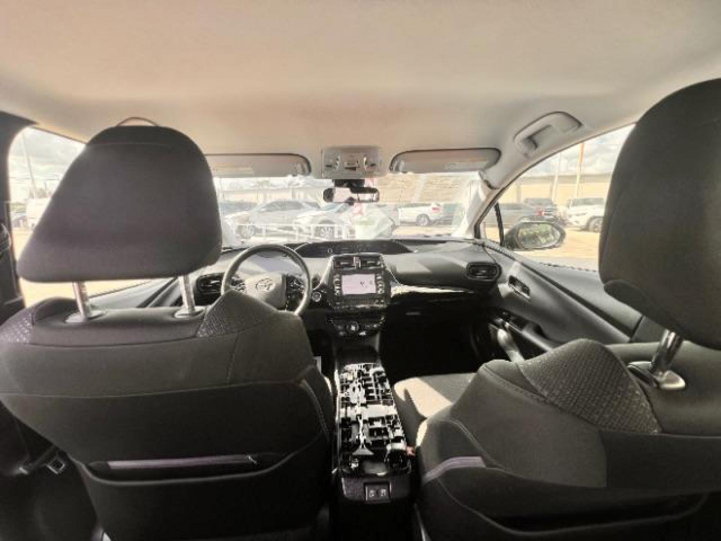 2020 Super White /Moonstone Toyota Prius LE (JTDKARFU1L3) with an 1.8L I-4 DOHC engine, located at 4545 Spencer Hwy., Pasadena, 77504, (832) 266-1645, 29.666037, -95.173775 - Photo#14