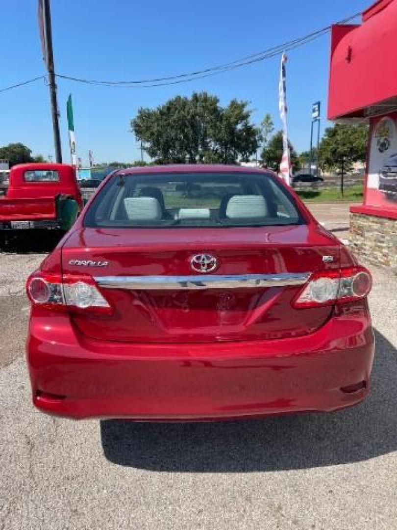 2013 Barcelona Red Metallic Toyota Corolla LE (2T1BU4EE6DC) with an 1.8L I-4 DOHC engine, located at 7935 Gulf Freeway, Houston, 77017, (832) 266-1645, 29.684393, -95.275665 - Photo#5