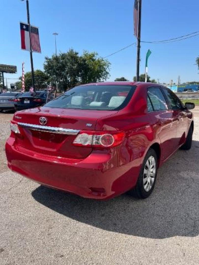 2013 Barcelona Red Metallic Toyota Corolla LE (2T1BU4EE6DC) with an 1.8L I-4 DOHC engine, located at 7935 Gulf Freeway, Houston, 77017, (832) 266-1645, 29.684393, -95.275665 - Photo#6