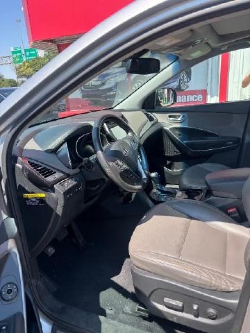 2014 Iron Frost Hyundai Santa Fe Limited (KM8SR4HFXEU) with an Lambda II 3.3L V-6 gasoline direct injection engine, located at 7935 Gulf Freeway, Houston, 77017, (832) 266-1645, 29.684393, -95.275665 - Photo#10