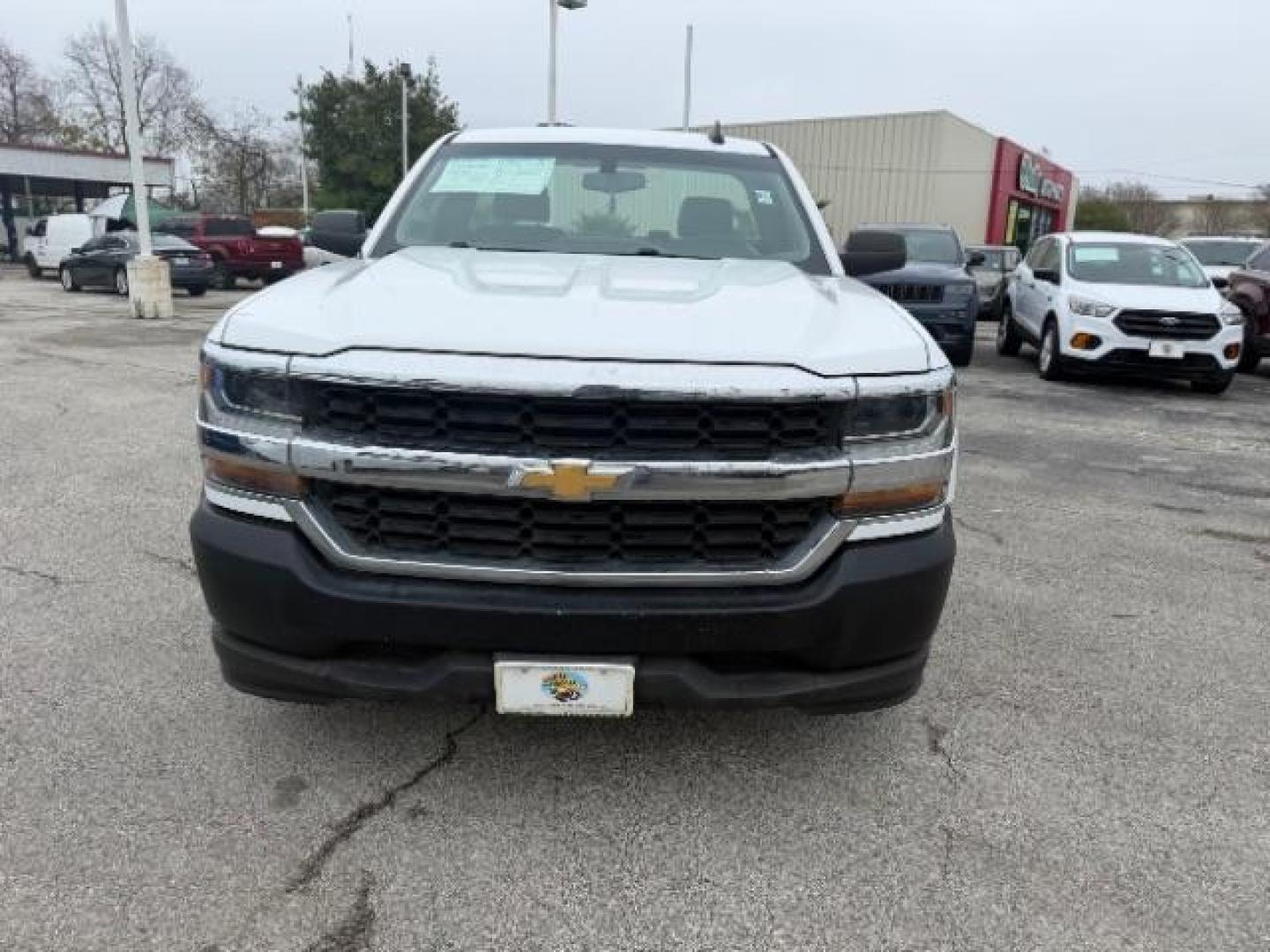 2017 Summit White /Dark Ash/Jet Black Chevrolet Silverado 1500 WT (1GCNCNEH1HZ) , located at 4545 Spencer Hwy., Pasadena, 77504, (832) 266-1645, 29.666037, -95.173775 - Photo#1