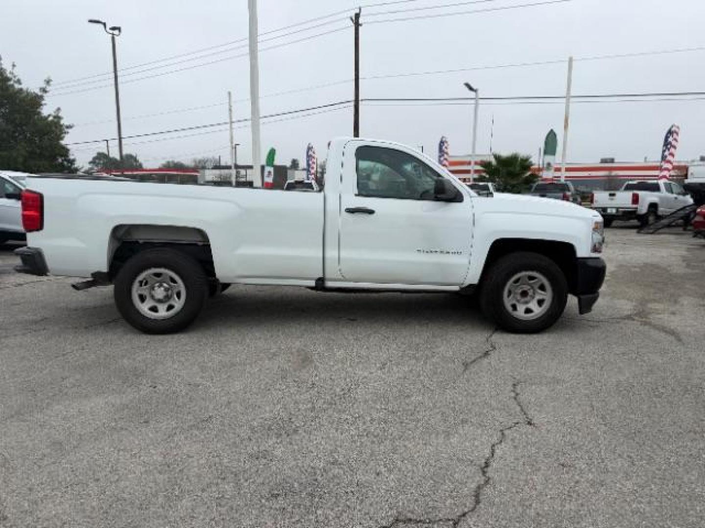 2017 Summit White /Dark Ash/Jet Black Chevrolet Silverado 1500 WT (1GCNCNEH1HZ) , located at 4545 Spencer Hwy., Pasadena, 77504, (832) 266-1645, 29.666037, -95.173775 - Photo#3