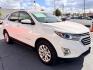 2018 Summit White /Medium Ash Gray Chevrolet Equinox LT (2GNAXJEV9J6) with an 1.5L I-4 gasoline direct injection engine, located at 4545 Spencer Hwy., Pasadena, 77504, (832) 266-1645, 29.666037, -95.173775 - Photo#2