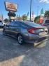 2018 Modern Steel Metallic /Black, cloth Honda Civic LX Sedan CVT (2HGFC2F56JH) with an 2.0L L4 DOHC 16V engine, Continuously Variable Transmission transmission, located at 7935 Gulf Freeway, Houston, 77017, (832) 266-1645, 29.684393, -95.275665 - Photo#4