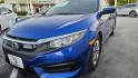 2017 Cosmic Blue Metallic /Ivory Honda Civic LX (19XFC2F51HE) with an 2L I-4 DOHC engine, located at 4545 Spencer Hwy., Pasadena, 77504, (832) 266-1645, 29.666037, -95.173775 - Photo#1