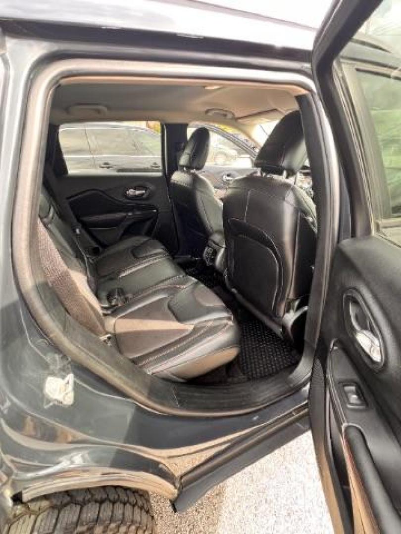 2017 Billet Silver Metallic Clearcoat /Black Jeep Cherokee Trailhawk 4x4 (1C4PJMBB3HW) , located at 4545 Spencer Hwy., Pasadena, 77504, (832) 266-1645, 29.666037, -95.173775 - Photo#8