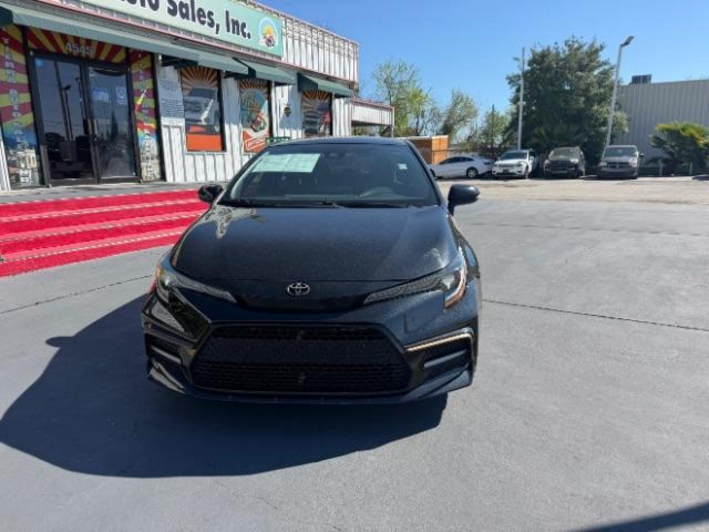 2022 Black Sand Pearl /Black Toyota Corolla SE Apex Edition (5YFS4MCE0NP) with an Dynamic Force 2L I-4 port/direct injection engine, located at 4545 Spencer Hwy., Pasadena, 77504, (832) 266-1645, 29.666037, -95.173775 - Photo#1