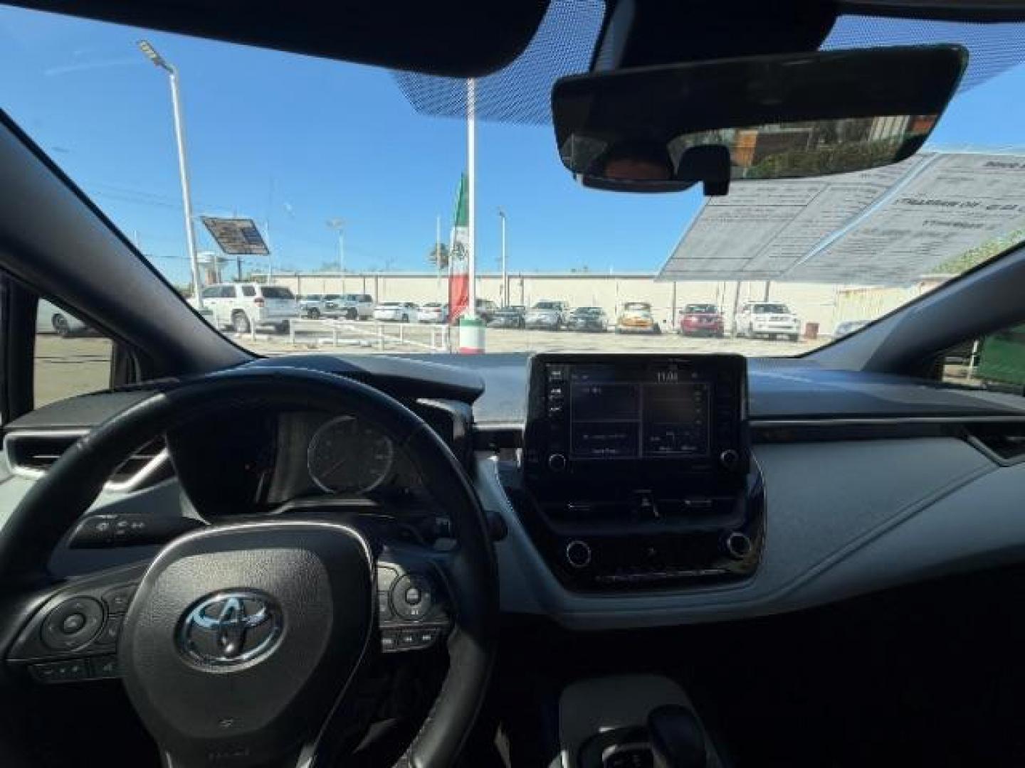 2022 Black Sand Pearl /Black Toyota Corolla SE Apex Edition (5YFS4MCE0NP) with an Dynamic Force 2L I-4 port/direct injection engine, located at 4545 Spencer Hwy., Pasadena, 77504, (832) 266-1645, 29.666037, -95.173775 - Photo#11