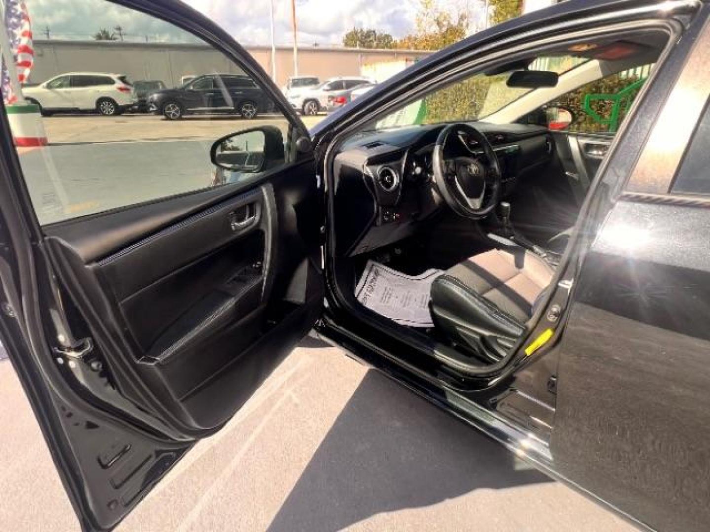 2018 Black Sand Pearl /Black Toyota Corolla L | LE | XLE | SE | XSE (5YFBURHE5JP) with an 1.8L I-4 DOHC engine, located at 4545 Spencer Hwy., Pasadena, 77504, (832) 266-1645, 29.666037, -95.173775 - Photo#9