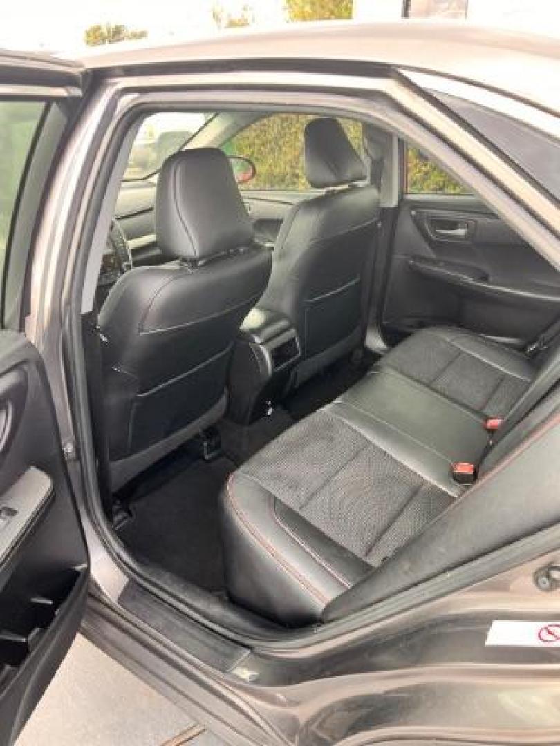 2017 Predawn Gray Mica /Ash/Black Toyota Camry SE (4T1BF1FK9HU) with an 2.5L I-4 DOHC engine, located at 4545 Spencer Hwy., Pasadena, 77504, (832) 266-1645, 29.666037, -95.173775 - Photo#8