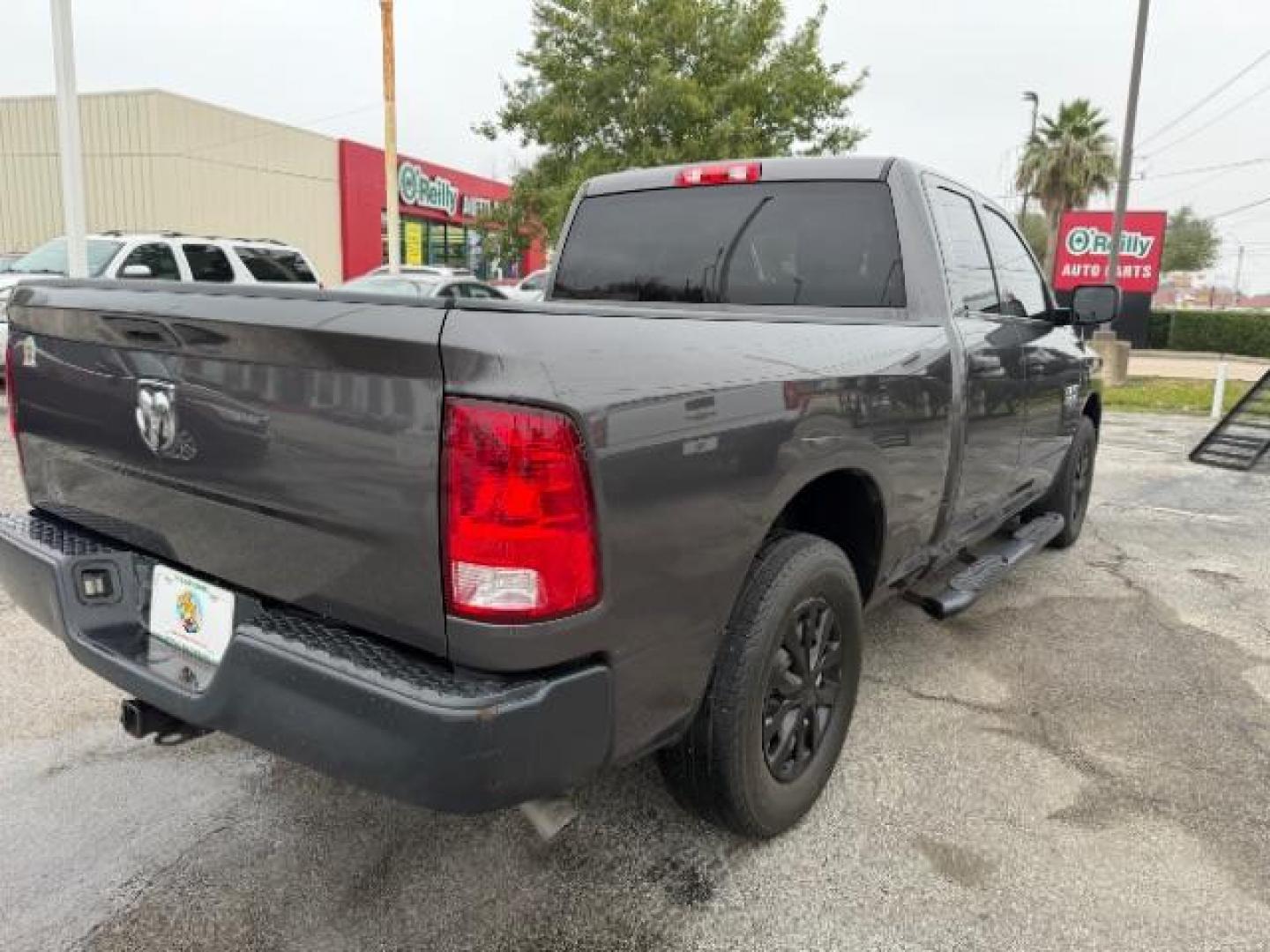 2019 Granite Crystal Metallic Clearcoat /Diesel Gray/Black Ram 1500 Classic Tradesman Quad Cab 4x2 6'4 Box (1C6RR6FG4KS) , located at 4545 Spencer Hwy., Pasadena, 77504, (832) 266-1645, 29.666037, -95.173775 - Photo#4