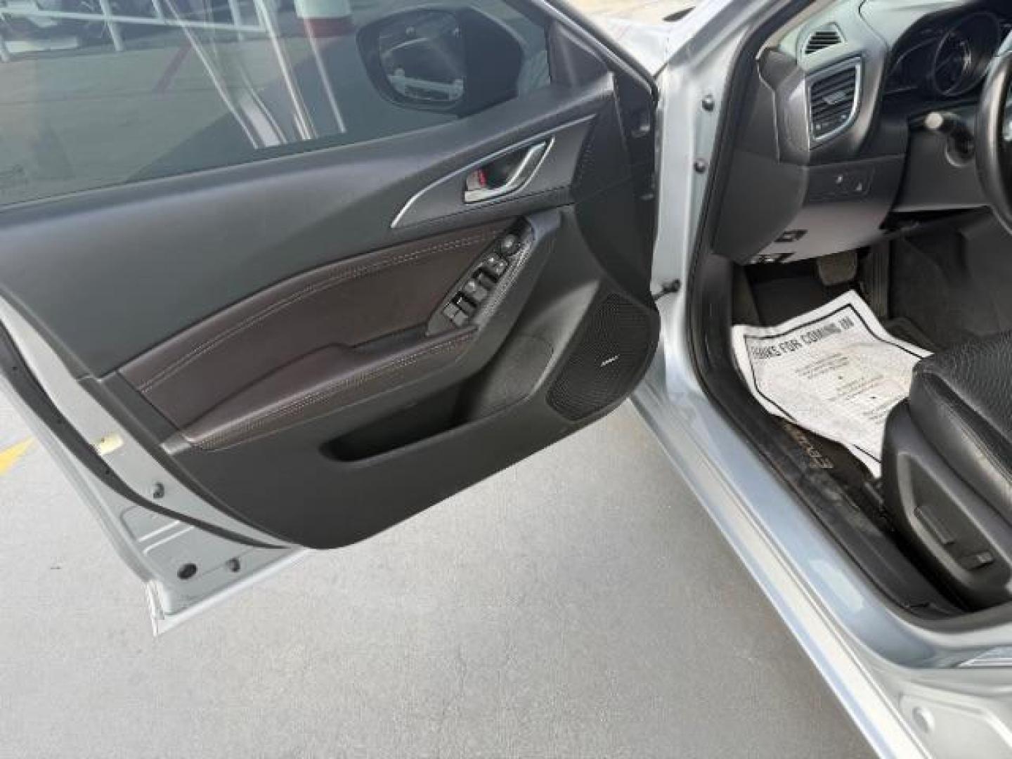 2017 Sonic Silver Metallic /Black Mazda Mazda3 Grand Touring (JM1BN1W32H1) with an SKYACTIV-G 2.5L I-4 gasoline direct injection engine, located at 4545 Spencer Hwy., Pasadena, 77504, (832) 266-1645, 29.666037, -95.173775 - Photo#7