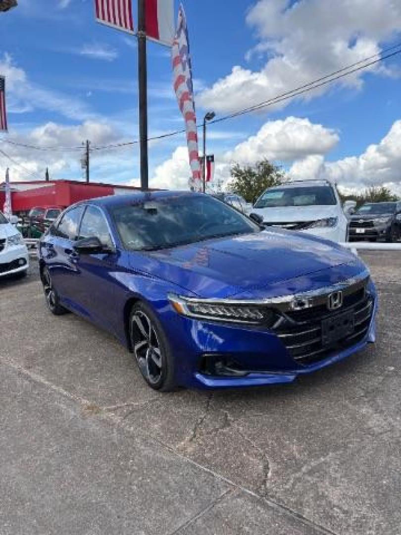 2022 Still Night Pearl /Black Honda Accord Sport (1HGCV1F39NA) with an 1.5L I-4 gasoline direct injection engine, located at 4545 Spencer Hwy., Pasadena, 77504, (832) 266-1645, 29.666037, -95.173775 - Photo#0