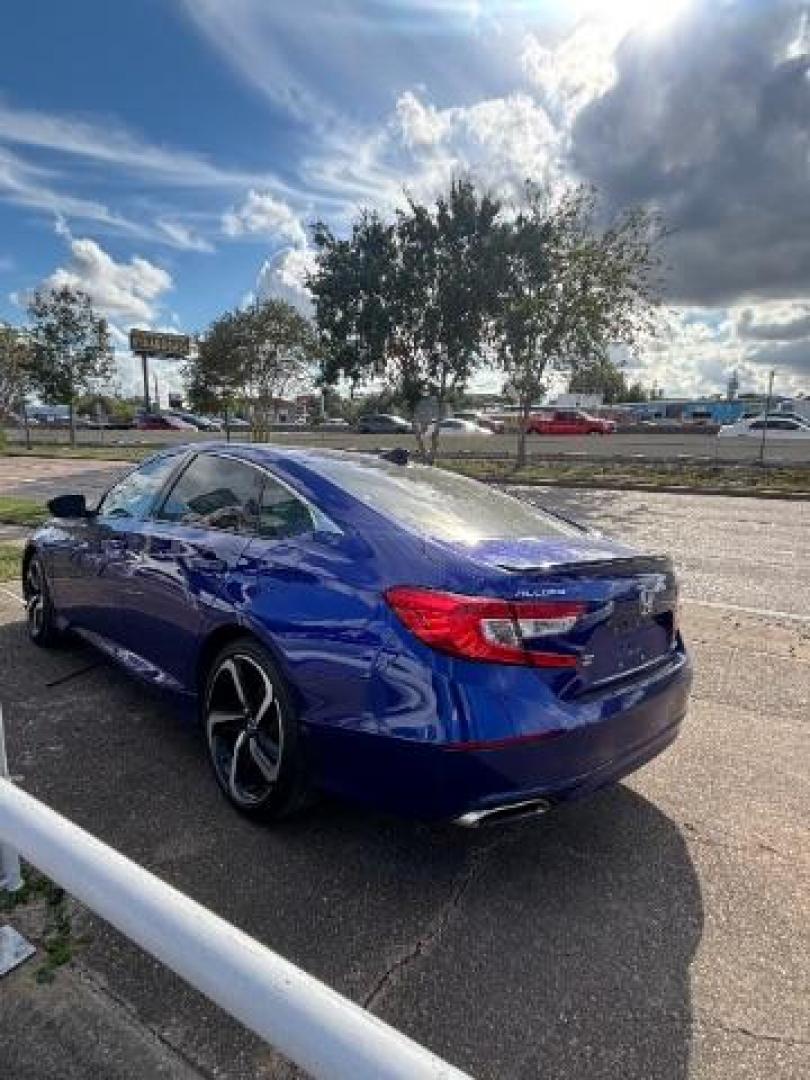 2022 Still Night Pearl /Black Honda Accord Sport (1HGCV1F39NA) with an 1.5L I-4 gasoline direct injection engine, located at 4545 Spencer Hwy., Pasadena, 77504, (832) 266-1645, 29.666037, -95.173775 - Photo#4