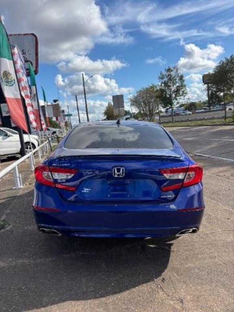 2022 Still Night Pearl /Black Honda Accord Sport (1HGCV1F39NA) with an 1.5L I-4 gasoline direct injection engine, located at 4545 Spencer Hwy., Pasadena, 77504, (832) 266-1645, 29.666037, -95.173775 - Photo#5