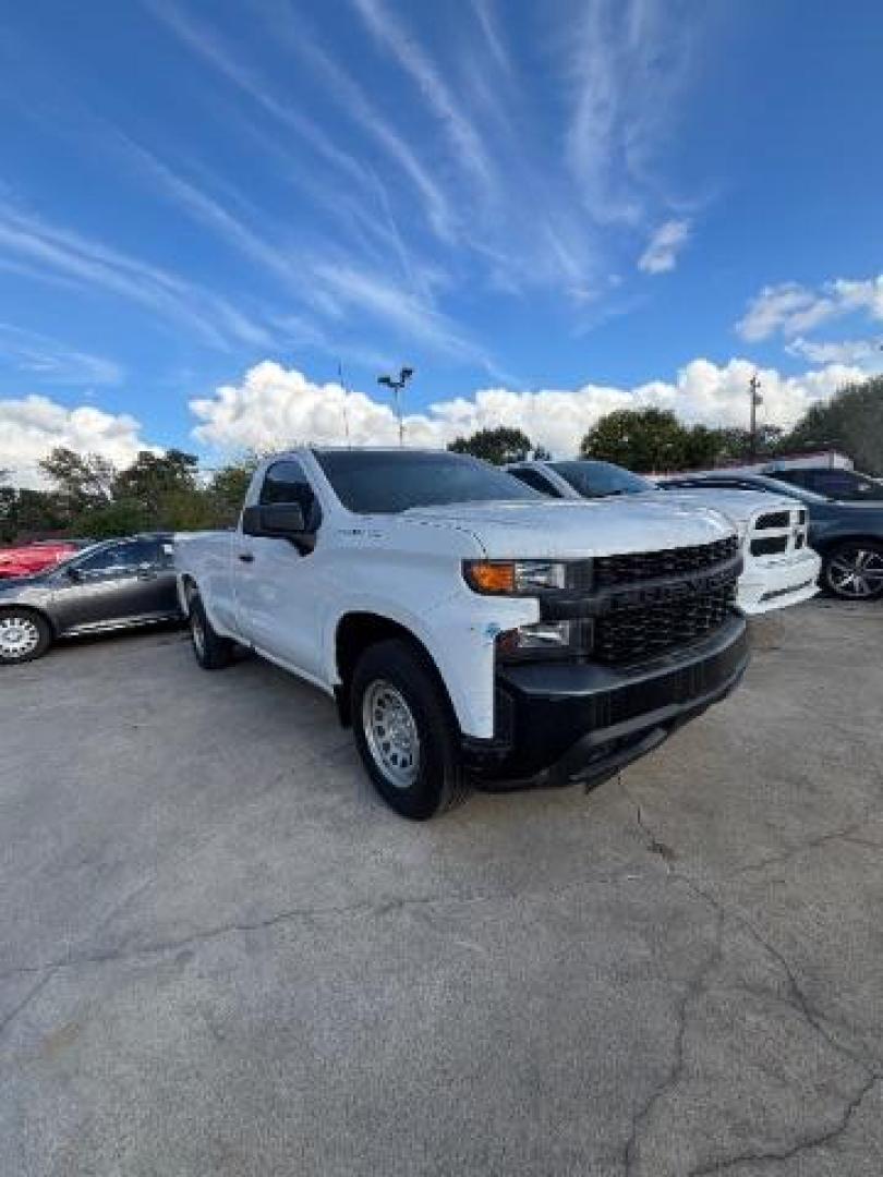 2020 Summit White /Jet Black Chevrolet Silverado 1500 2WD Regular Cab Long Bed WT (3GCNWAEF2LG) , located at 7935 Gulf Freeway, Houston, 77017, (832) 266-1645, 29.684393, -95.275665 - Photo#0