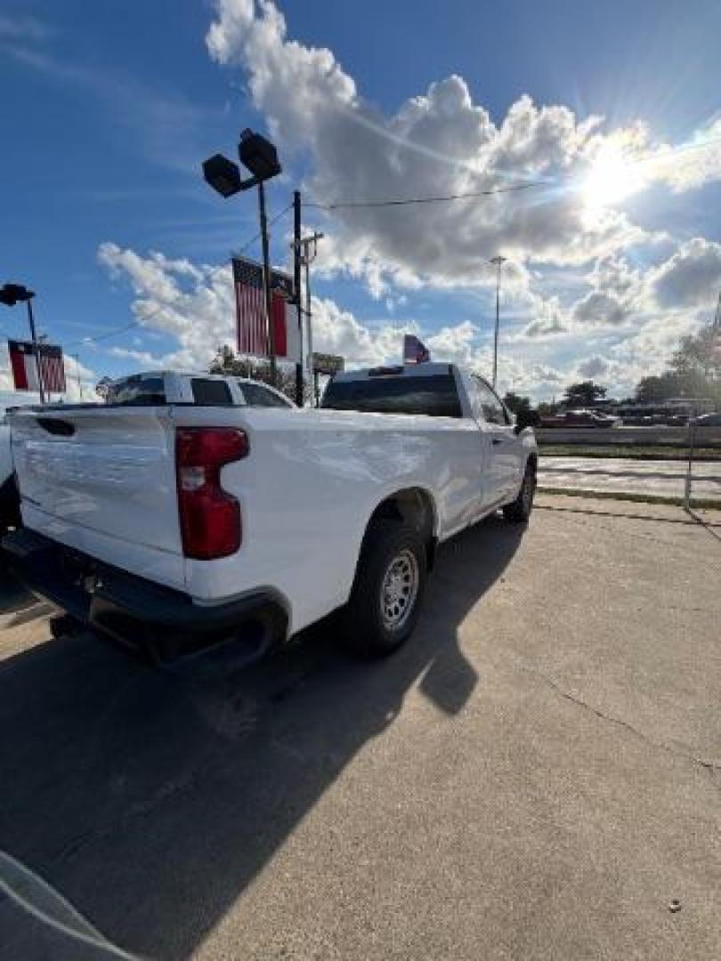 2020 Summit White /Jet Black Chevrolet Silverado 1500 2WD Regular Cab Long Bed WT (3GCNWAEF2LG) , located at 7935 Gulf Freeway, Houston, 77017, (832) 266-1645, 29.684393, -95.275665 - Photo#2