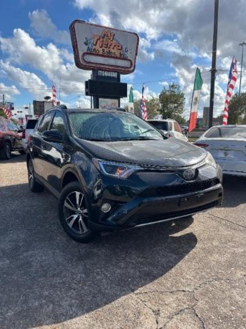2018 Electric Storm Blue /Black Toyota RAV4 XLE | Adventure (2T3WFREV4JW) with an 2.5L I-4 DOHC engine, located at 7935 Gulf Freeway, Houston, 77017, (832) 266-1645, 29.684393, -95.275665 - Photo#0