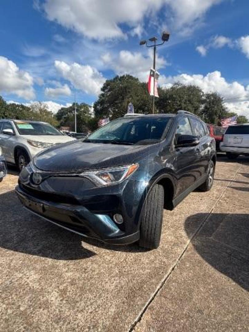 2018 Electric Storm Blue /Black Toyota RAV4 XLE | Adventure (2T3WFREV4JW) with an 2.5L I-4 DOHC engine, located at 7935 Gulf Freeway, Houston, 77017, (832) 266-1645, 29.684393, -95.275665 - Photo#2