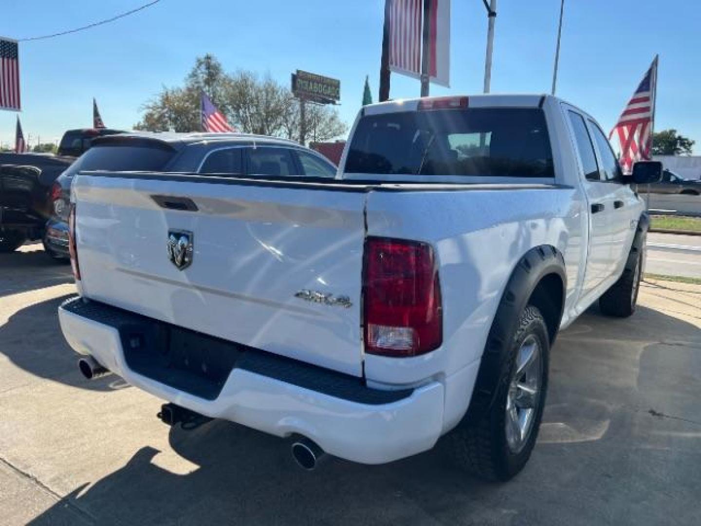 2015 Bright White Clearcoat /Diesel Gray/Black Ram 1500 Express (1C6RR7FTXFS) , located at 7935 Gulf Freeway, Houston, 77017, (832) 266-1645, 29.684393, -95.275665 - Photo#4