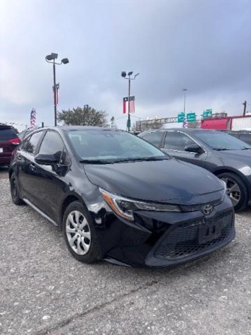 2020 Black Sand Pearl Toyota Corolla LE (5YFEPRAE9LP) with an 1.8L I-4 DOHC engine, located at 7935 Gulf Freeway, Houston, 77017, (832) 266-1645, 29.684393, -95.275665 - Photo#0