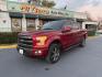 2015 Ruby Red Metallic Ti /Black Ford F-150 LARIAT (1FTEW1EG5FF) , located at 4545 Spencer Hwy., Pasadena, 77504, (832) 266-1645, 29.666037, -95.173775- Photo#0