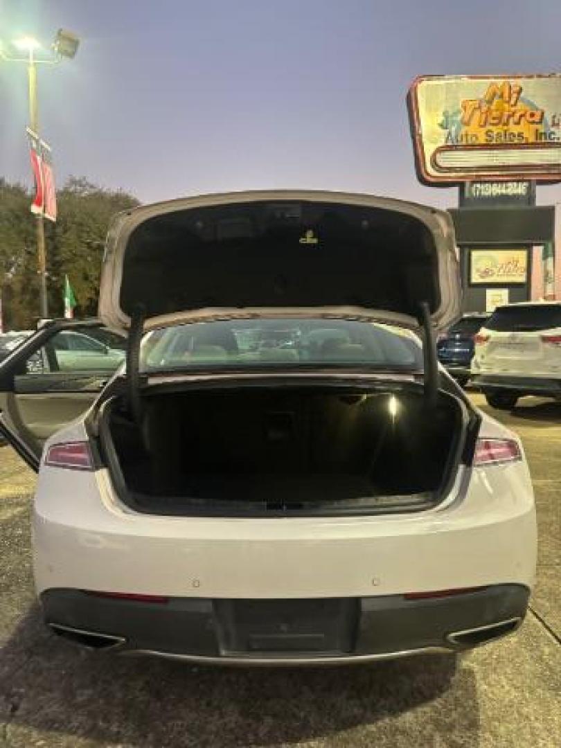 2017 White Platinum Metallic Tri-Coat Lincoln MKZ Reserve (3LN6L5E97HR) , located at 7935 Gulf Freeway, Houston, 77017, (832) 266-1645, 29.684393, -95.275665 - Photo#9