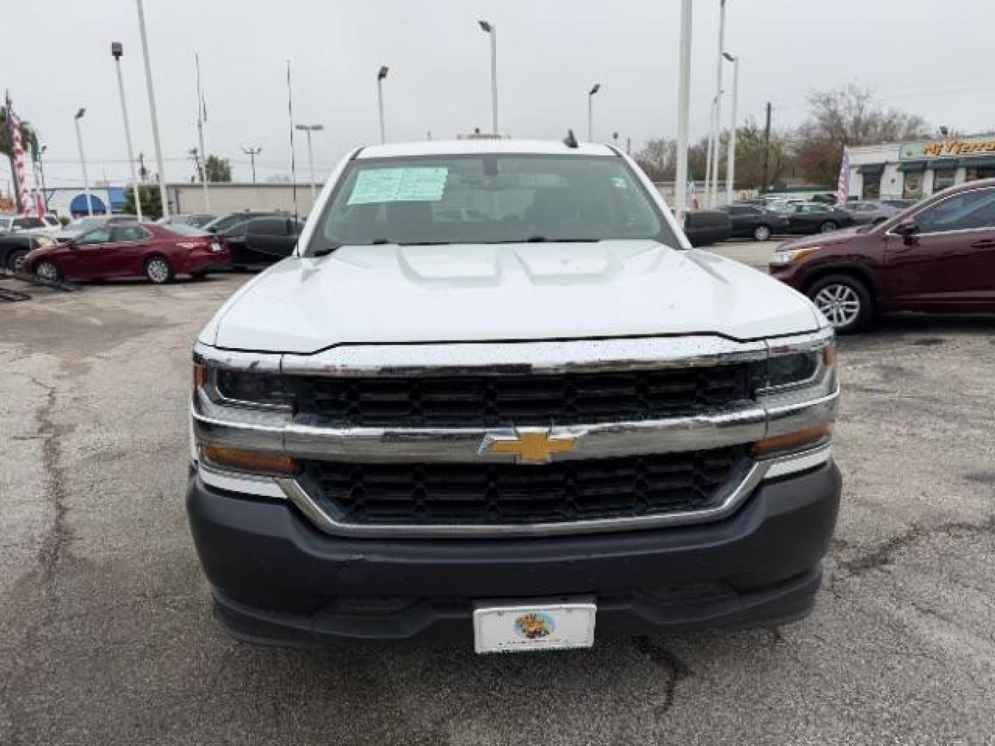 2019 Summit White /Dark Ash/Jet Black Chevrolet Silverado 1500 LD WT (2GCRCNEC4K1) with an EcoTec3 5.3L V-8 gasoline direct injection engine, located at 4545 Spencer Hwy., Pasadena, 77504, (832) 266-1645, 29.666037, -95.173775 - Photo#4