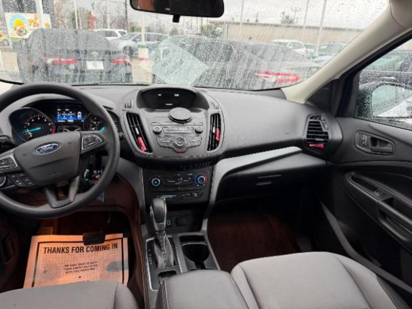 2019 Oxford White /Chromite Gray/Charcoal Black Ford Escape S (1FMCU0F70KU) with an Duratec 2.5L I-4 DOHC engine, located at 4545 Spencer Hwy., Pasadena, 77504, (832) 266-1645, 29.666037, -95.173775 - Photo#7