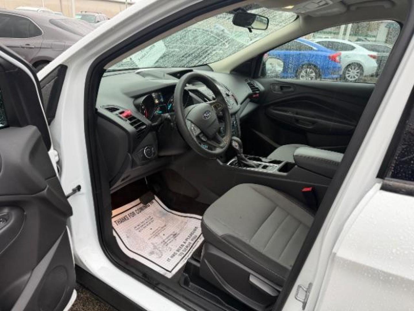 2019 Oxford White /Chromite Gray/Charcoal Black Ford Escape S (1FMCU0F70KU) with an Duratec 2.5L I-4 DOHC engine, located at 4545 Spencer Hwy., Pasadena, 77504, (832) 266-1645, 29.666037, -95.173775 - Photo#9