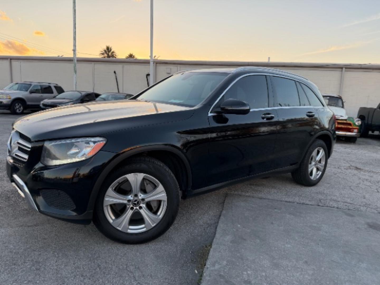 2017 Lunar Blue Metallic Mercedes-Benz GLC GLC 300 (WDC0G4JB6HF) with an 4-Cyl, Turbo, 2.0 Liter engine, Auto, 9-Spd 9G-Tronic transmission, located at 7935 Gulf Freeway, Houston, 77017, (832) 266-1645, 29.684393, -95.275665- Photo#0