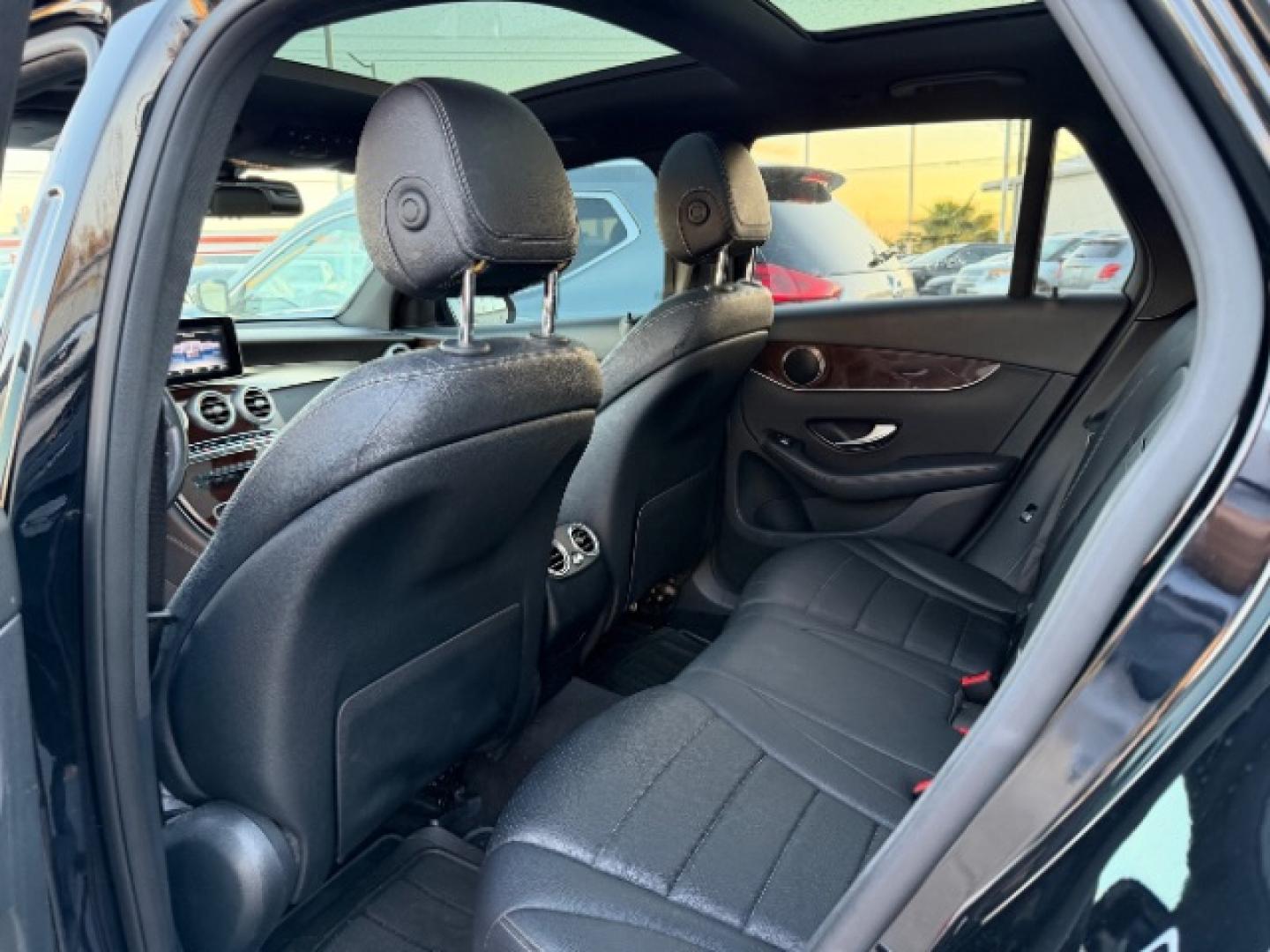2017 Lunar Blue Metallic Mercedes-Benz GLC GLC 300 (WDC0G4JB6HF) with an 4-Cyl, Turbo, 2.0 Liter engine, Auto, 9-Spd 9G-Tronic transmission, located at 7935 Gulf Freeway, Houston, 77017, (832) 266-1645, 29.684393, -95.275665- Photo#7