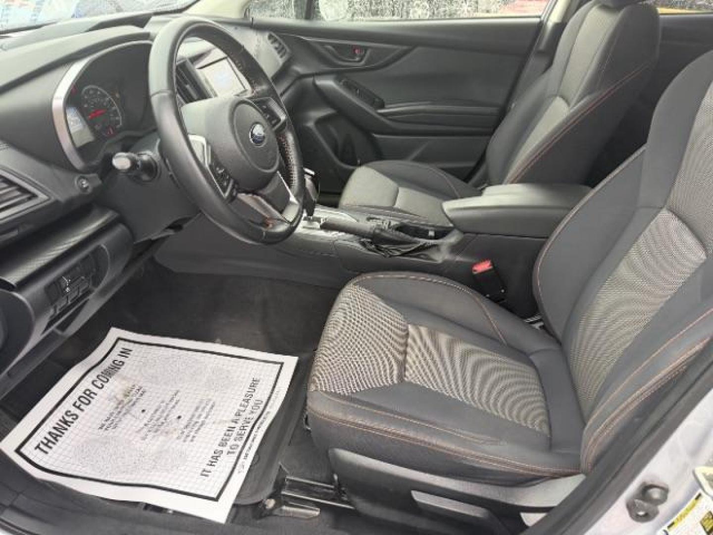 2018 Cool Gray Khaki /Black w/Orange Stitching Subaru Crosstrek 2.0i Premium (JF2GTABC8JH) with an 2L H-4 gasoline direct injection engine, located at 4545 Spencer Hwy., Pasadena, 77504, (832) 266-1645, 29.666037, -95.173775 - Photo#9